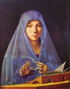 16 antonello da messina - vergine annunziata