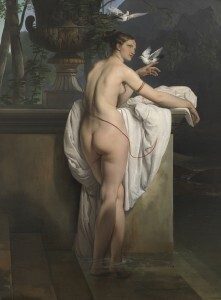 Francesco-Hayez-Venere-che-scherza-con-due-col