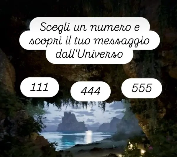 Gioco: messaggi dall’Universo 13/08/24