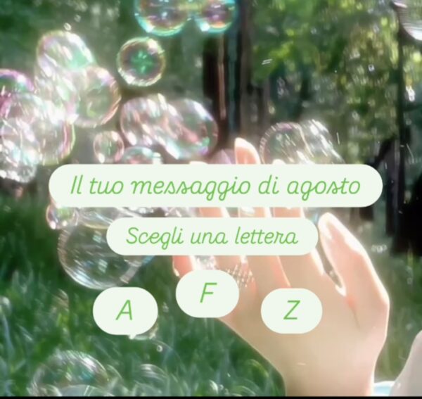Messaggi di agosto