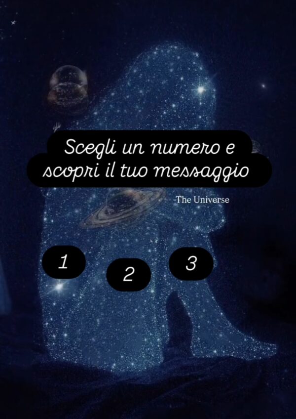 Scegli un numero: messaggi dall’Universo