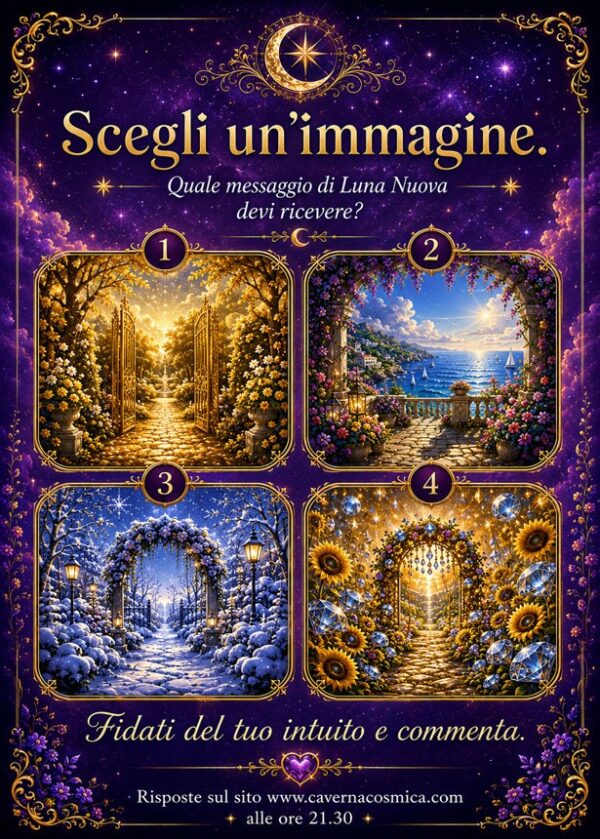 Messaggio di Luna Nuova 14 luglio