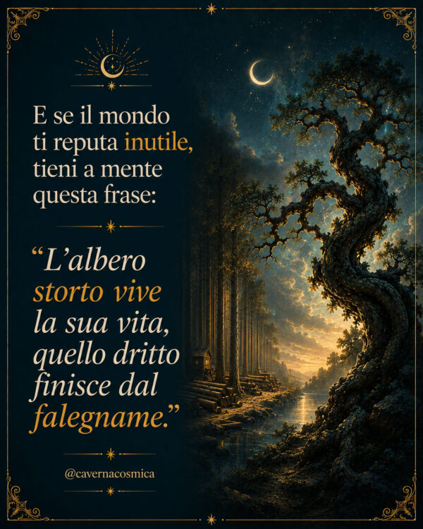 L’albero storto di Zhuangzi: la parabola sull’arte di essere inutili