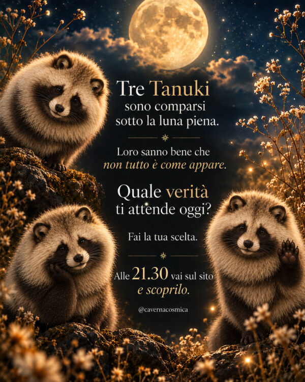I tanuki del plenilunio: le tre verità